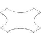 LEGRAND - LEGC362545 GLO4-COP. INCROCIO R450 L500ZC