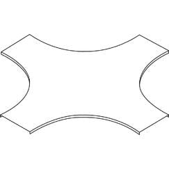 LEGRAND - LEGC362545 GLO4-COP. INCROCIO R450 L500ZC