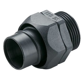 LEGRAND - LEG81694 MG NYLON-RACCORDO PLAST M25 D=21 NERO