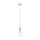ROSSINI - RSSLEK001B SOSPENSIONE IN SILICONE BIANCO E27 IP20