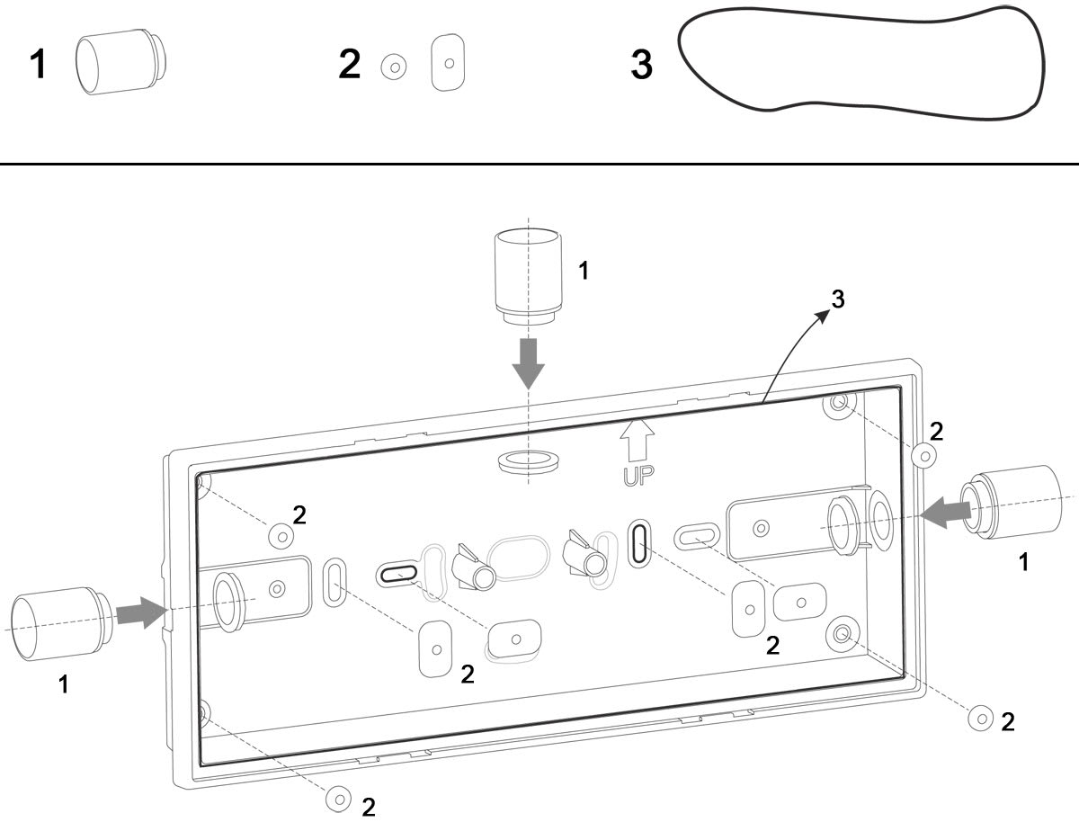 LINERGY SRL - LENKITIP65 KIT IP65 PER TRISTAR/ ECOLED