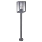 BOT LIGHTING SRL - BTLLEON1E27P PALETTO CON LANTERNA E27 IP44 ANTRACITE