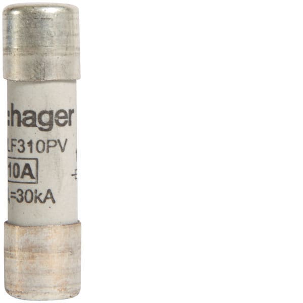 HAGER - HAGLF310PV Sicherung fur PV 10x38 mm 1000V DC 10A