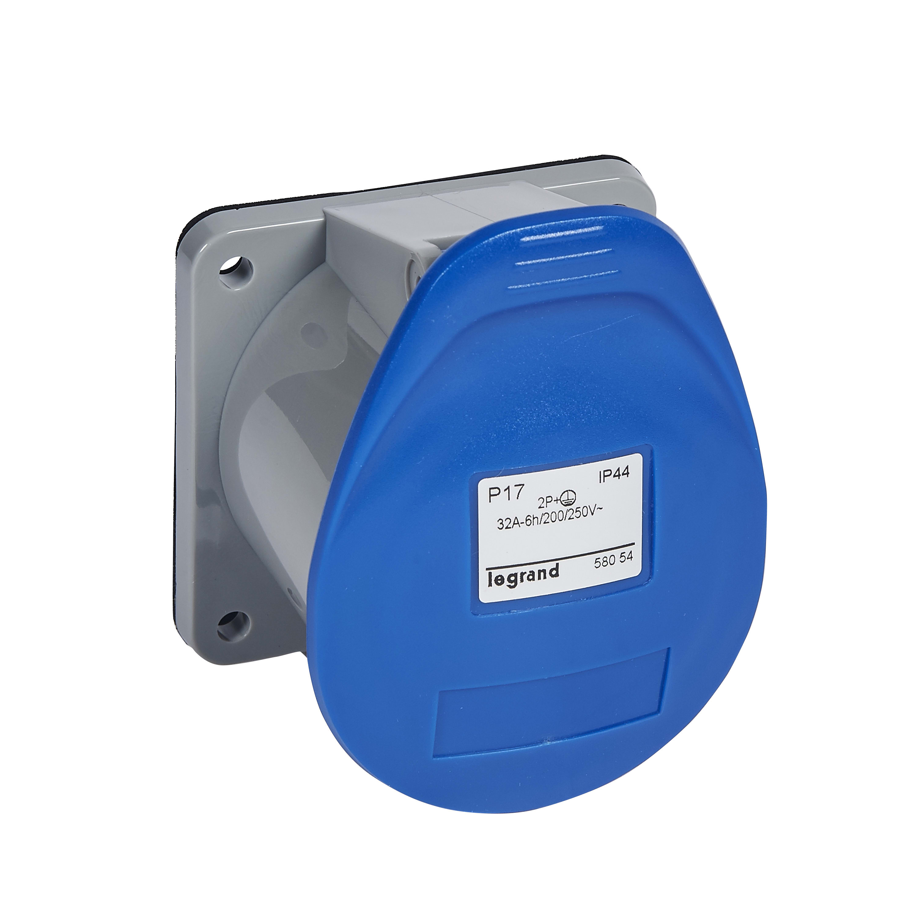 LEGRAND - LEG058054 PRESA 32A 2P+T 230V IP44