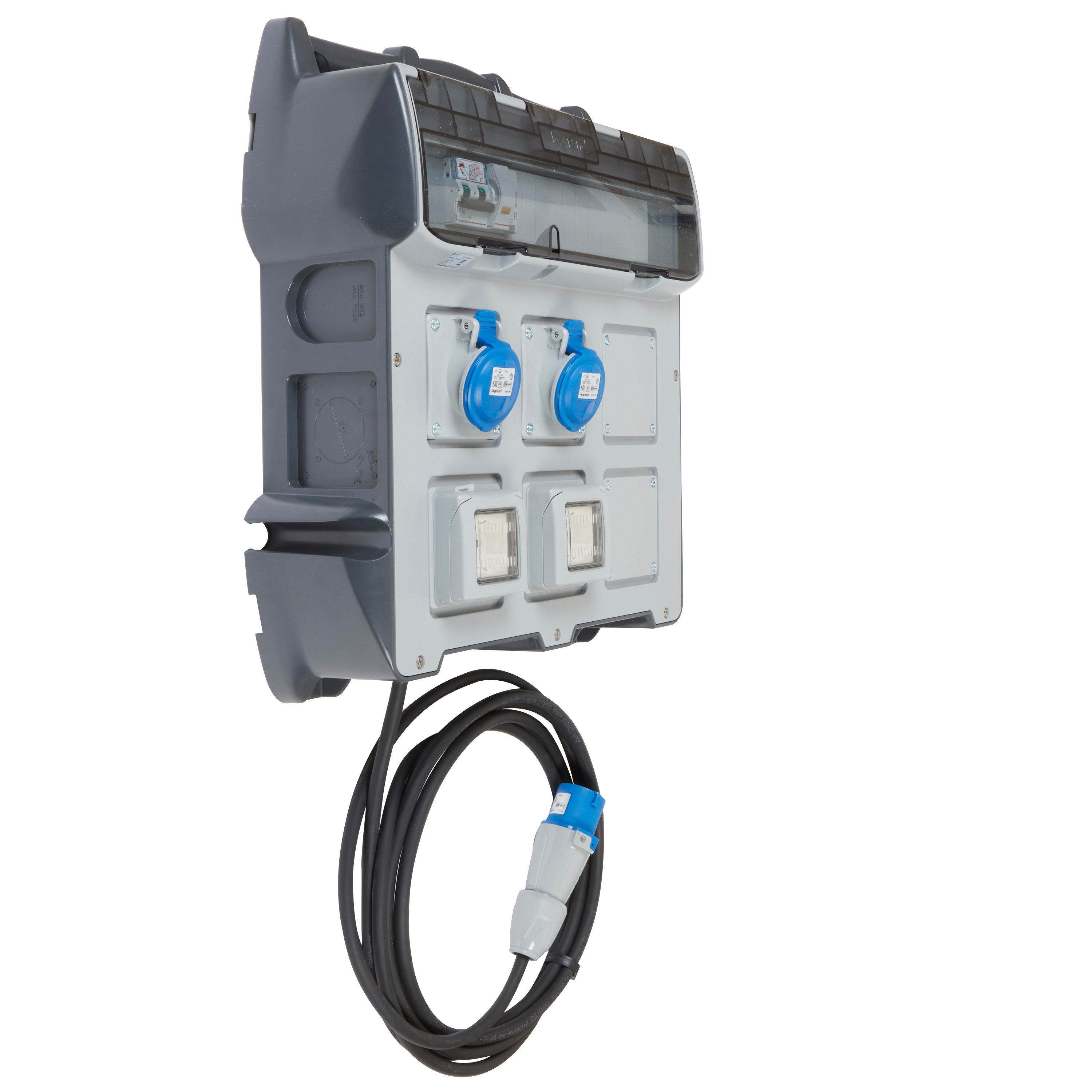 LEGRAND - LEG058970 QUADRETTO CANTIERE MONOFASE A 4 PRESE