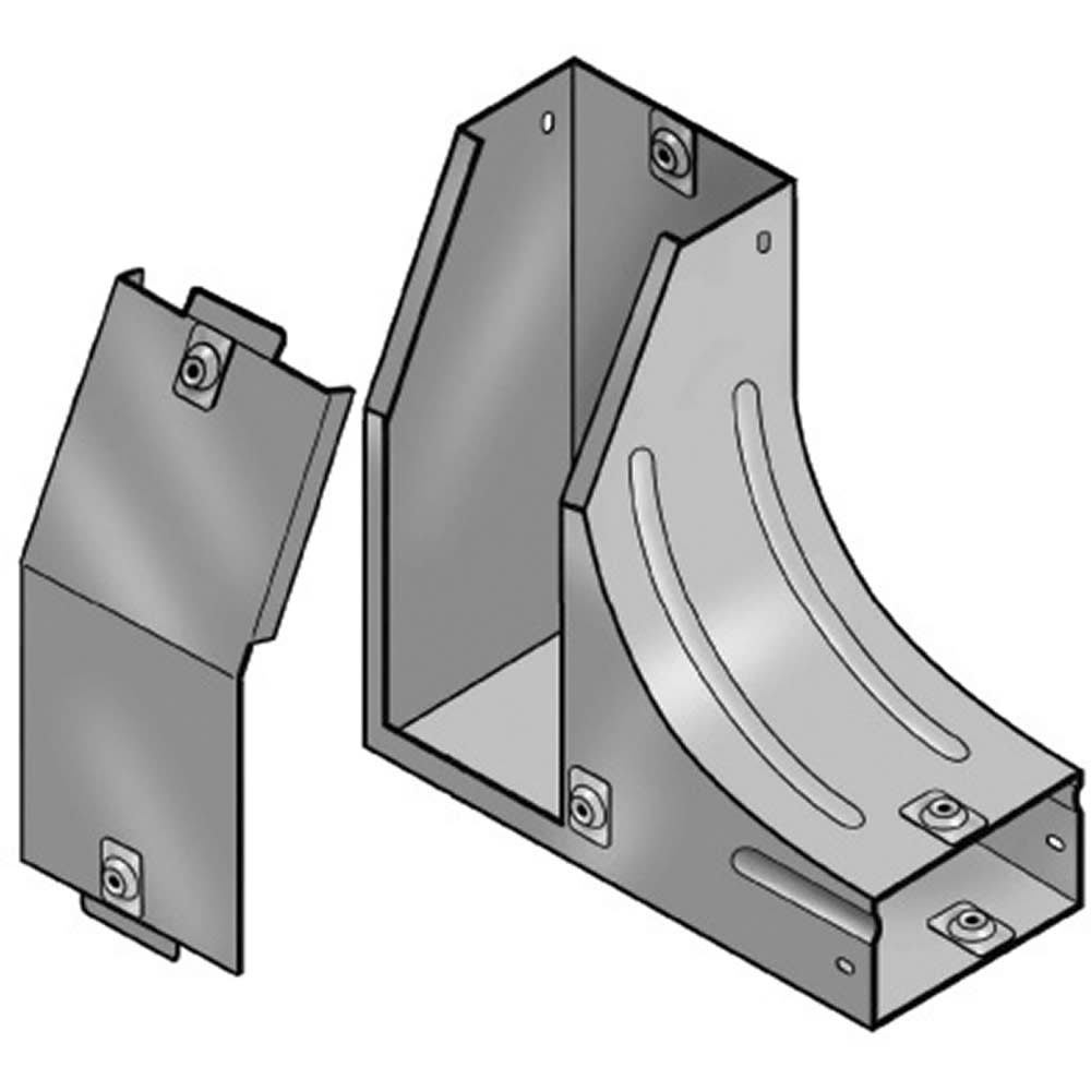 LEGRAND - LEG31AGB050C P31-CURVA DX VAR. PIANO SALITA 50X50 Z/C