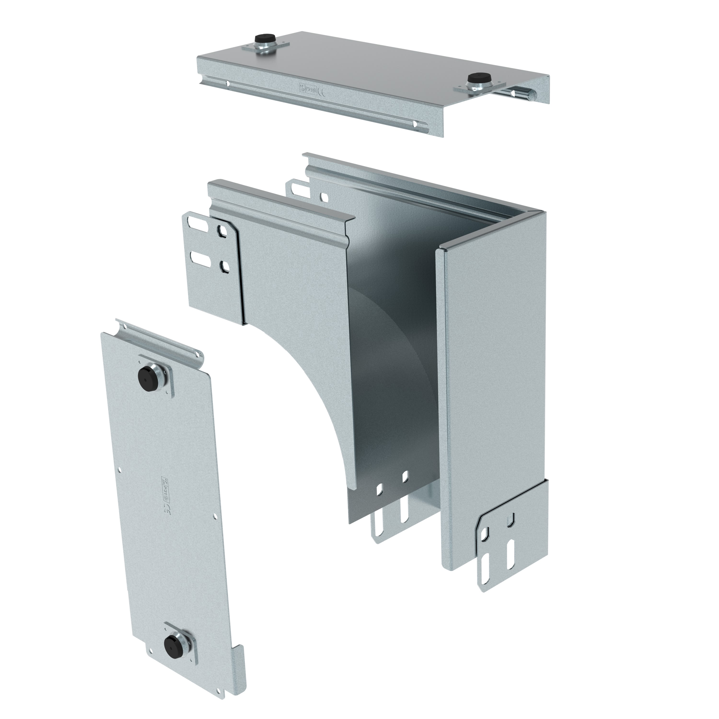 LEGRAND - LEG480701 P31-CURVA SX VAR PIANO DISCESA 150X100 Z