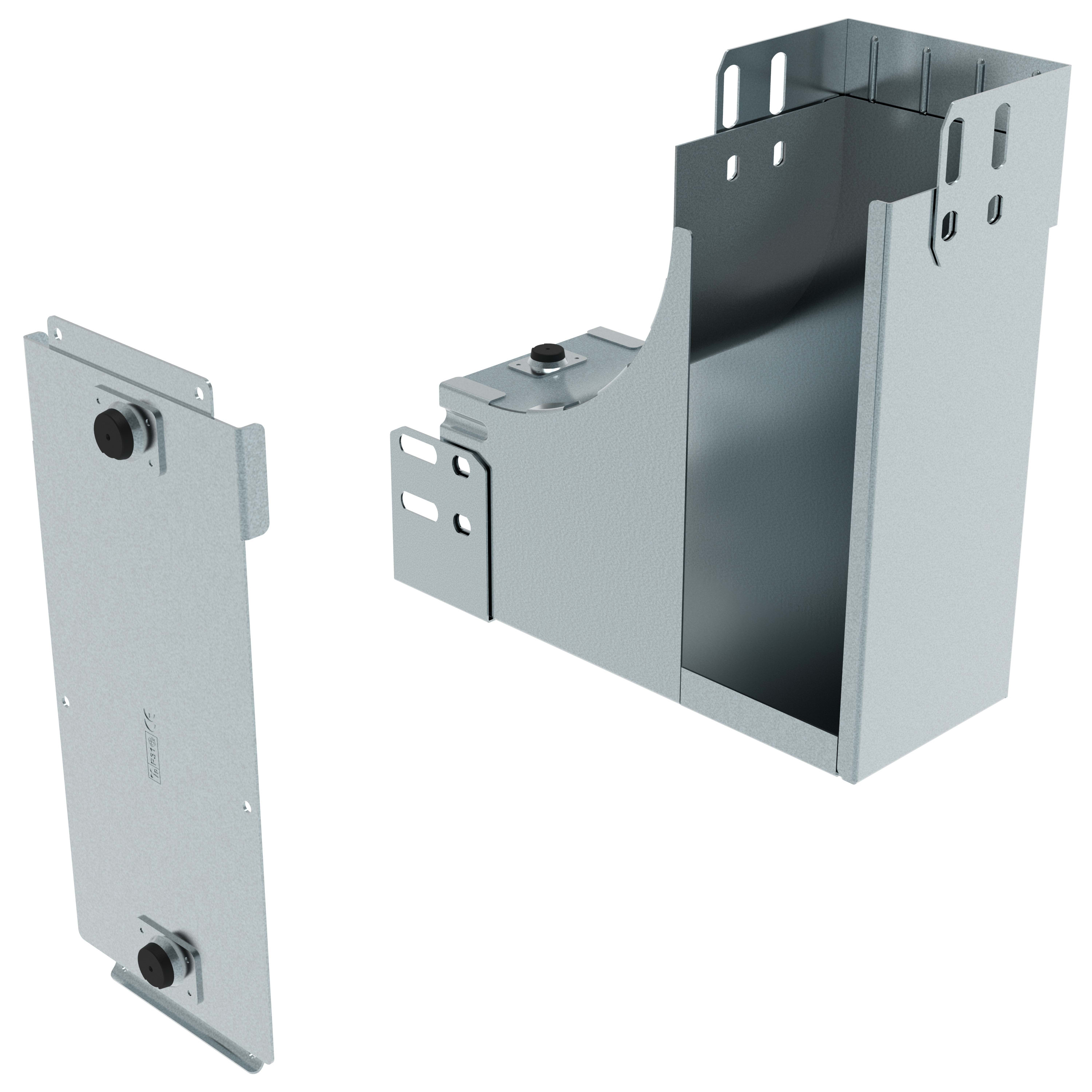 LEGRAND - LEG482244 P31-CURVA SX VAR PIANO SALITA 100X100 C