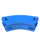 LEGRAND - LEG484363 P31-CURVA PIANA 45D 150X50 GP