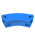 LEGRAND - LEG484363 P31-CURVA PIANA 45D 150X50 GP