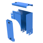 LEGRAND - LEG484700 P31-CURVA SX VAR PIANO DISCESA 100X100 G