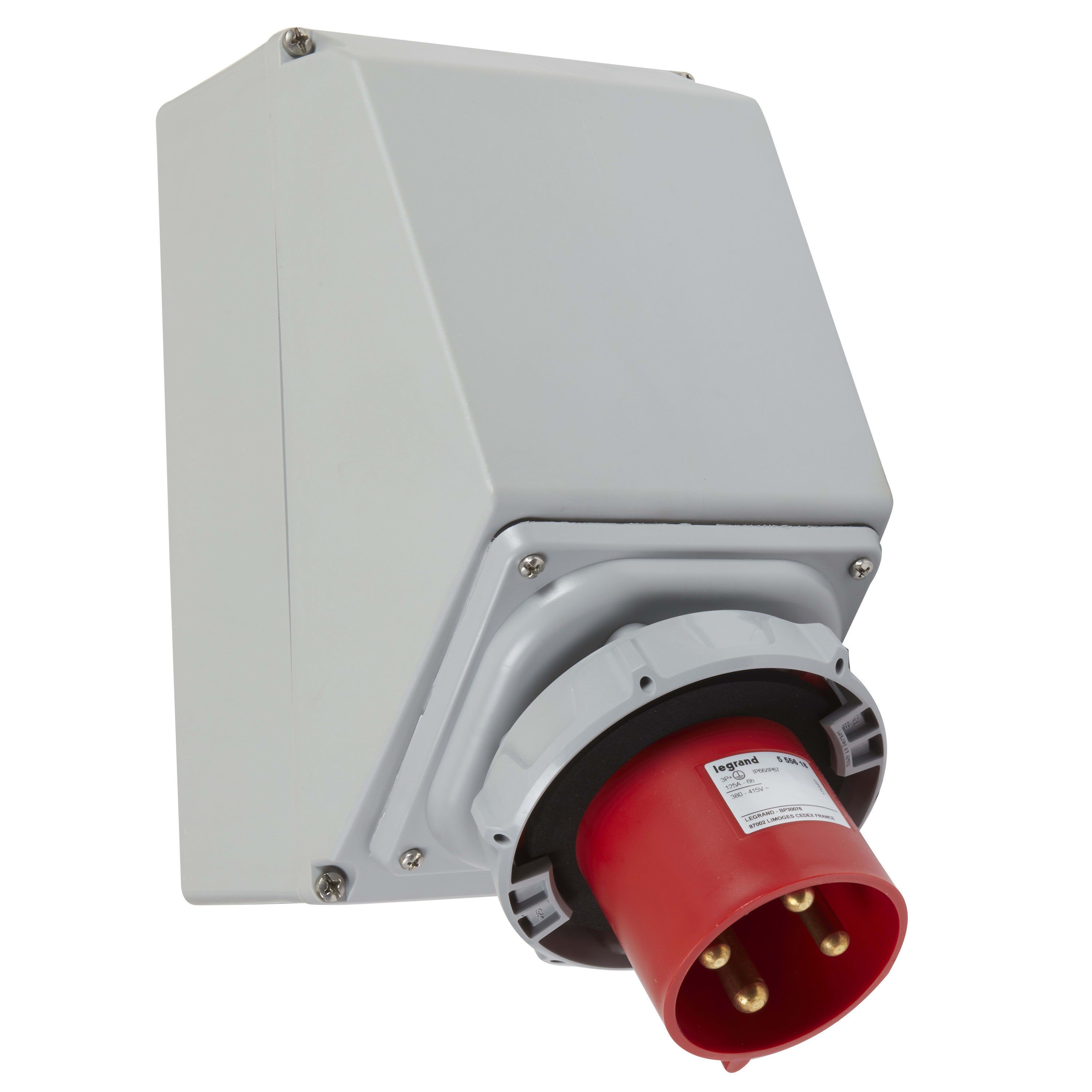 LEGRAND - LEG555618 SPINA FISSA 90 GRADI IP67 125A 3P+T 380V