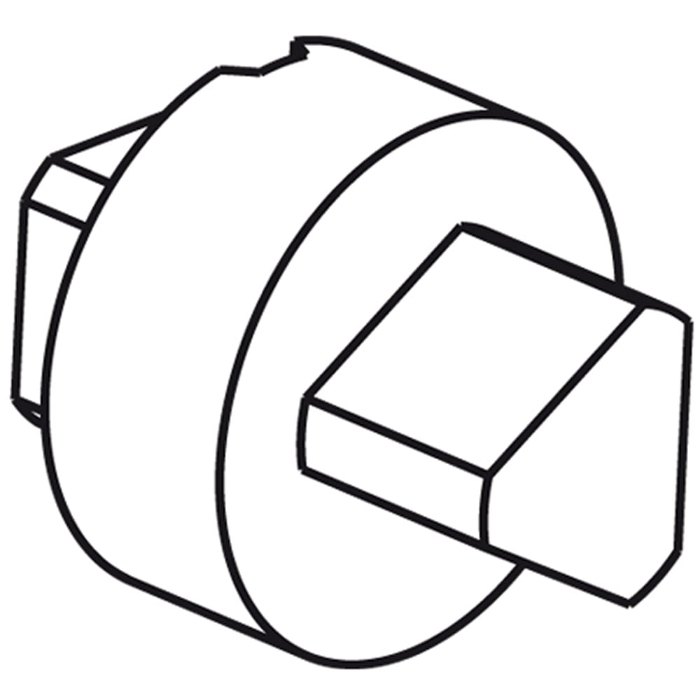 LEGRAND - LEG631626 COVER-CROSSING-Inserto Triangolo Maschio