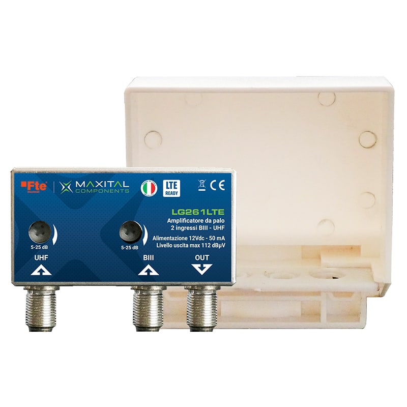 FTE MAXIMAL ITALIA S - FTELG261LTE LG261LTE AMP. PALO 2 IN. BIII/UHF G.25DB