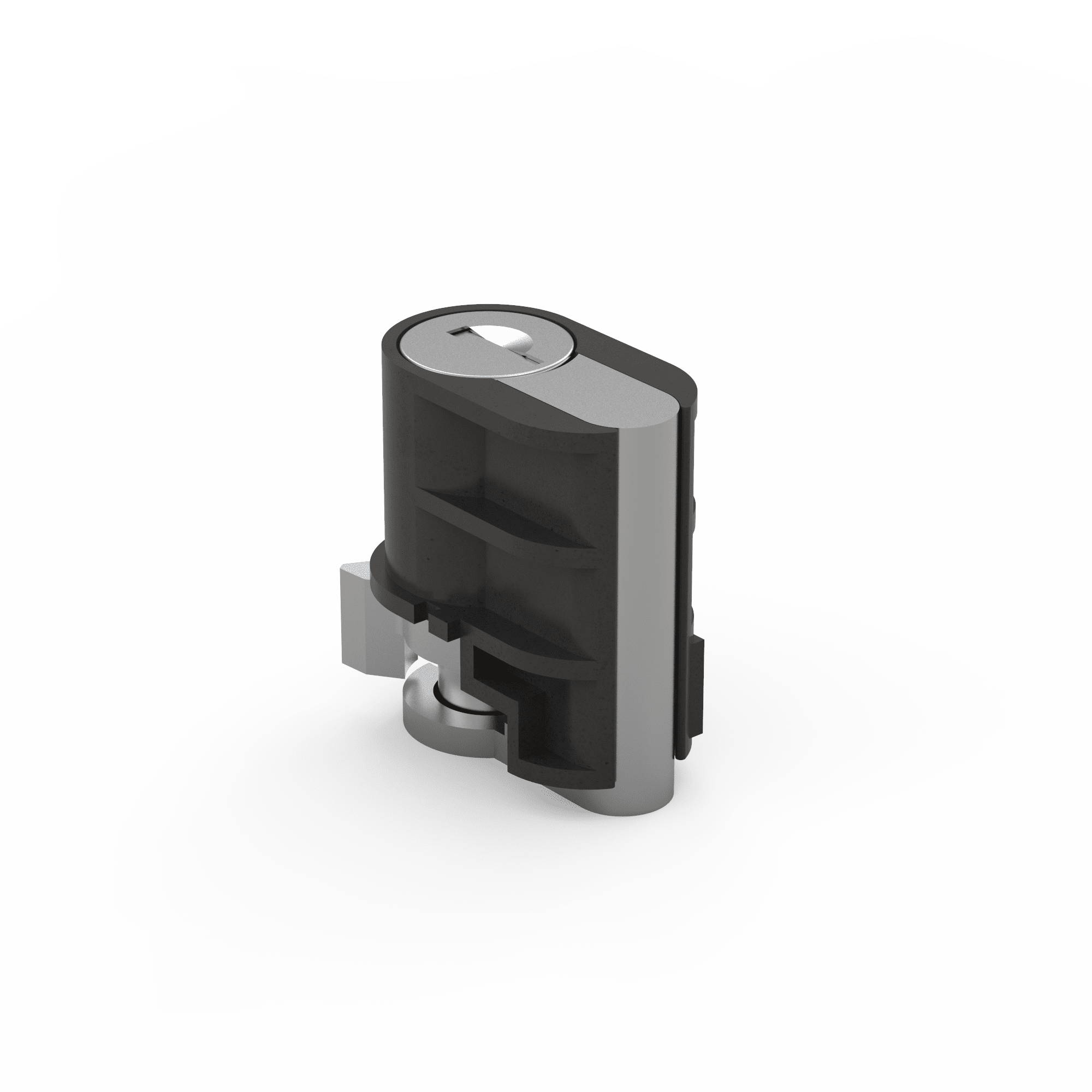 ELDON AUSTRIA GMBH - HOFLHC533 Sistema di blocco per maniglie di sollevamento, LHC, 37x23x41 mm, zincato, acciaio dolce, VW
