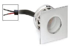 LINEA LIGHT (ILED) - ILD92069N60 BERET-Q 4 QUADRO 1LED 1W CROMO