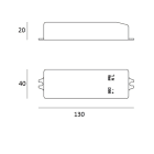 LINEA LIGHT (ILED) - ILDKIT72 KIT ALIM.LED 230/40V 0,5A 20W