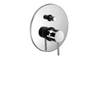 RUBINETTERIA PAFFONI - PFFLIG015CR MIX INCASSO CON DEVIATORE E PIASTRA TOND