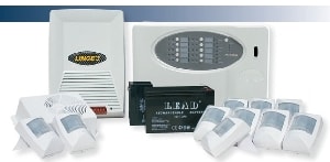 LINCE ITALIA SPA - LIN4026 EUROBOX10DT KIT10 ZONE CON SIR .EXT.+10D