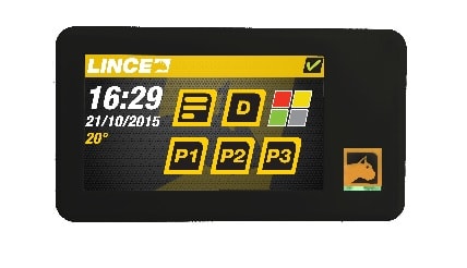 LINCE ITALIA SPA - LIN4151 - TASTIERA TOUCH EUROPLUS NERA