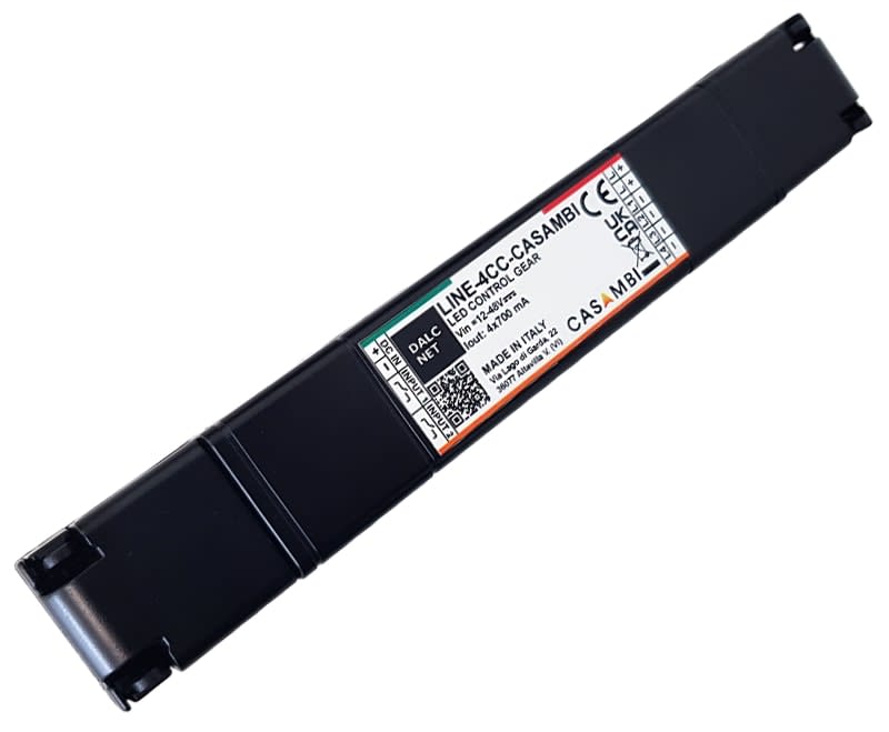 DIGIMAX SRL - DIXLINE-4CC-CASAMBI DIMMER CASAMBI + PUSH CC 12-48VIN 4CH