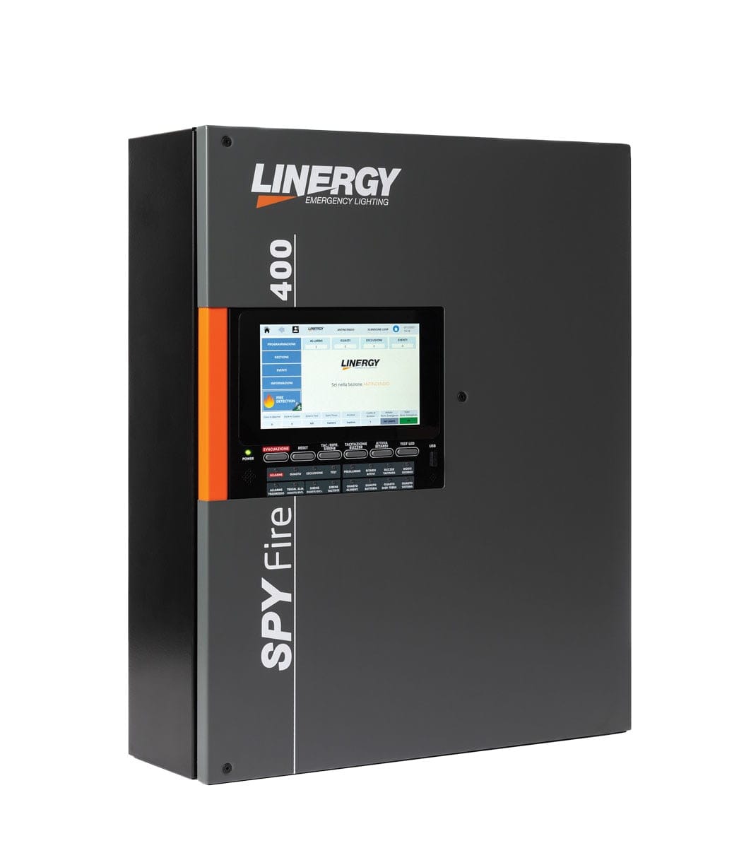 LINERGY SRL - LEN1SF0001 CENTRALE SPY FIRE 400 1 LOOP (ANTINC+EME