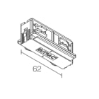 L&L LUCE E LIGHT - L&LBE0021011 TESTATA ALIM. TRIFASE DX BIA