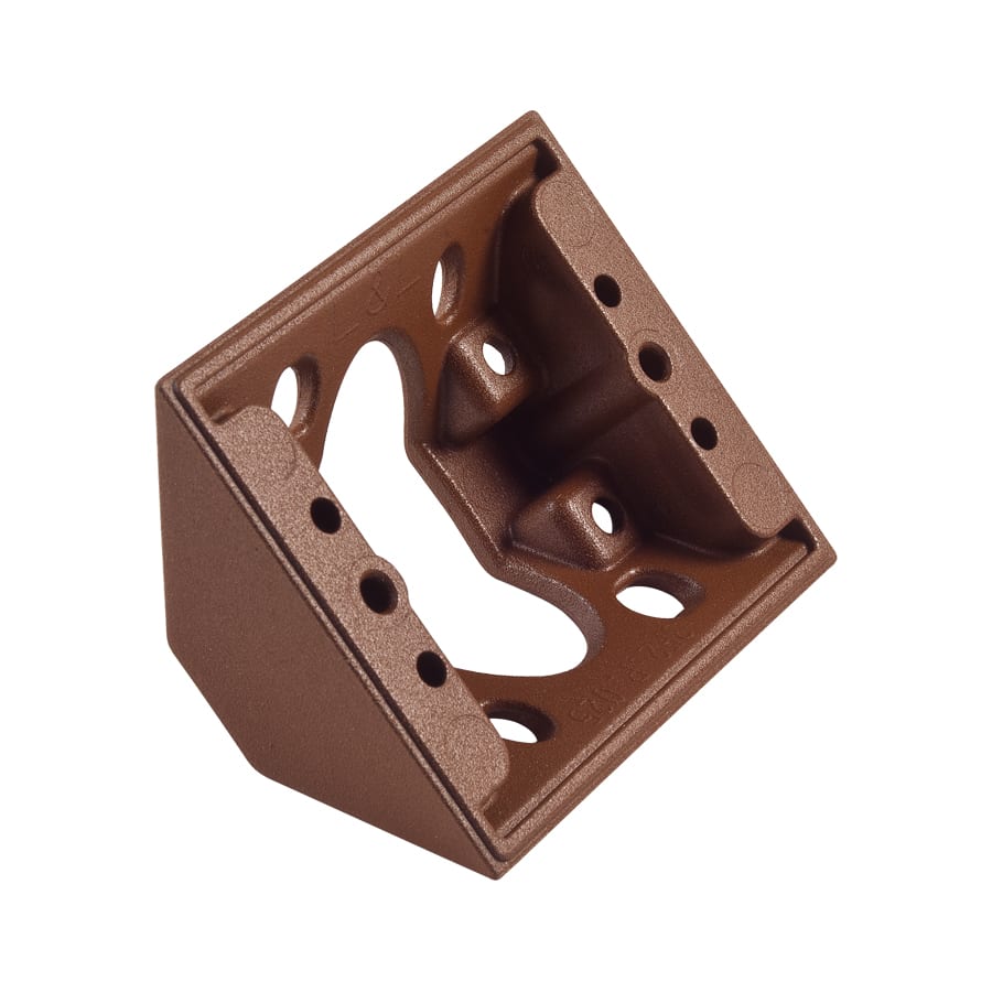 L&L LUCE E LIGHT - L&LWD0800F PIASTRA ANGOLARE LYSS MINI1.0 GRI