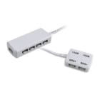 LAMPO LIGHTING TECHN - LMOBOX4RGB/CONN SCATOLA CONN.RGB 4VIE C.CONNETT.