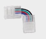 LAMPO LIGHTING TECHN - LMOCONNRGBW/FF/ANG CONNETTORE LEDADES RGBW FF 4CM