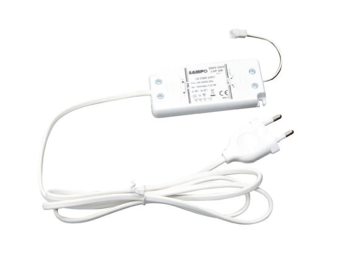 LAMPO LIGHTING TECHN - LMOKITLED4 KIT CONVERTER LSP5W 350MA CABLAGGIO X4
