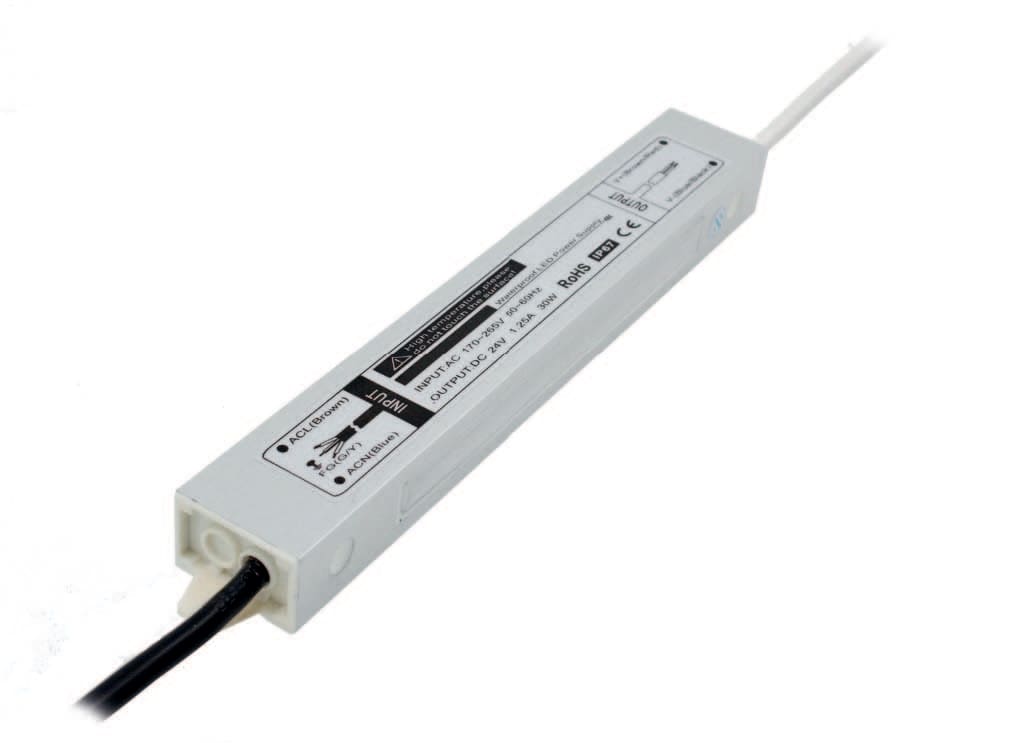 LAMPO LIGHTING TECHN - LMOLS10IP6730W CONVERTER 30W 230V-12V IP67 METALLO