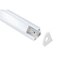 LAMPO LIGHTING TECHN - LMOPRKITANGB KIT PROFILO ANGOLARE FIN. BIANCO L.2MT.