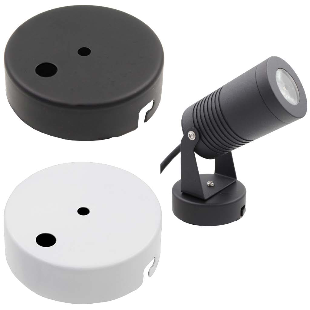 LAMPO LIGHTING TECHN - LMOPROJBSBI BASE PER PROIETTORI BIANCA