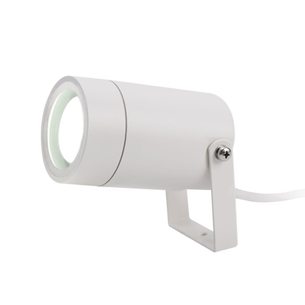 LAMPO LIGHTING TECHN - LMOPROJGU10BI PROIETTORE GU10 BIANCO 230V ORIENT.