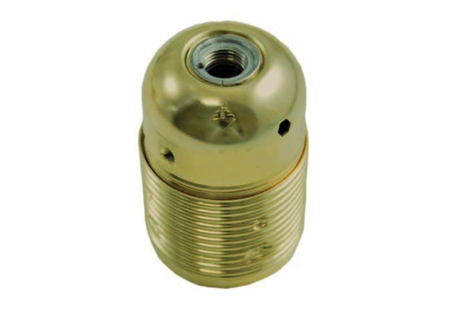 LAMPO LIGHTING TECHN - LMOS800F PORTALAMPADE E27 METALLO FILETTATO