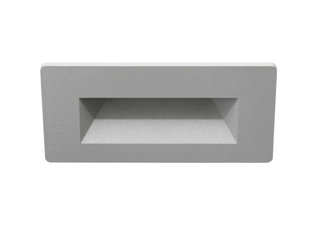 LAMPO LIGHTING TECHN - LMOSPLED506OBC SEGNAPASSO LED 6W ORIZZ.INCL. 230V 3000K