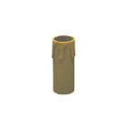 LAMPO LIGHTING TECHN - LMOLP900 FINTA CANDELA BIANCA PER E14 H65