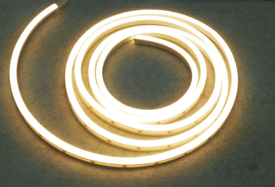 LAMPO LIGHTING TECHN - LMOSTRIPSIL5MMBN STRIP LED SILICONE 5MM MT.5 4000K 12V