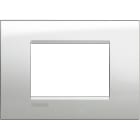 BTICINO - BTILNA4803GL LL - PLACCA 3P ARGENTO LUNARE