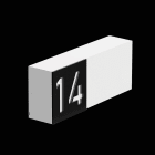 LOMBARDO - LOMLN1160053 ART 100 CODE LED 3K 10W CORTEN