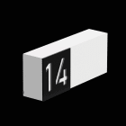 LOMBARDO - LOMLN1160053 ART 100 CODE LED 3K 10W CORTEN