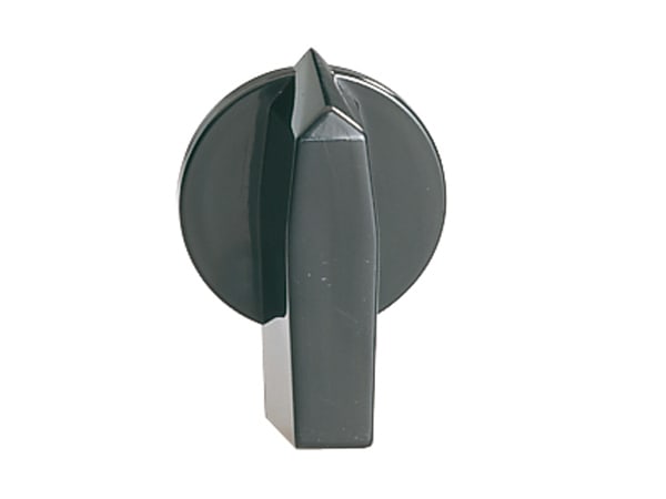 LOVATO - LOV7AR114 MANOPOLA NERA MOSTRINA 65X65MM ASTA 6MM