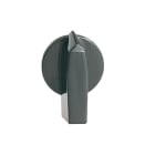 LOVATO - LOV7A114 MANOPOLA NERA MOSTRINA 65X65MM ASTA 6MM