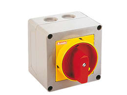 LOVATO - LOV7GN2010P25 INT. 3P 20A CASS. PLAST. 90X90 MAN. G/R