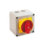 LOVATO - LOV7GN2010P25 INT. 3P 20A CASS. PLAST. 90X90 MAN. G/R