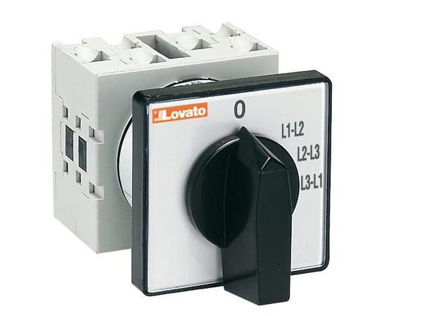 LOVATO - LOVGX1697U COMMUTAT. AMPER. 16A MONT. FRONT. 48X48
