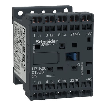 SCHNEIDER ELECTRIC - SNRLP1K09013BD3 Contattore 9 A 24 Vcc molla
