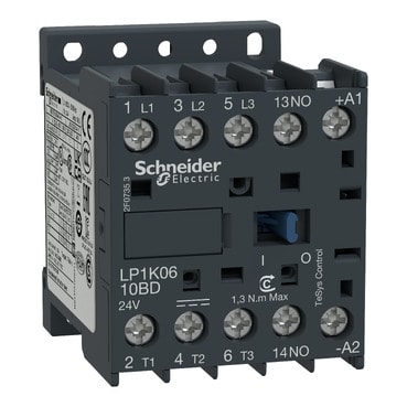 SCHNEIDER ELECTRIC - SNRLP1K0610FD Contattore 6A 110VDCviti 3P