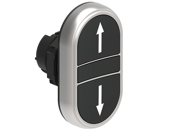 LOVATO - LOVLPCB7191 PULSANTI DOPPI RASATI N/N F.SAL.-F.DISC.